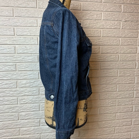 Women's size Small Vintage Old Navy cropped jean jacket - Picture 7 of 12